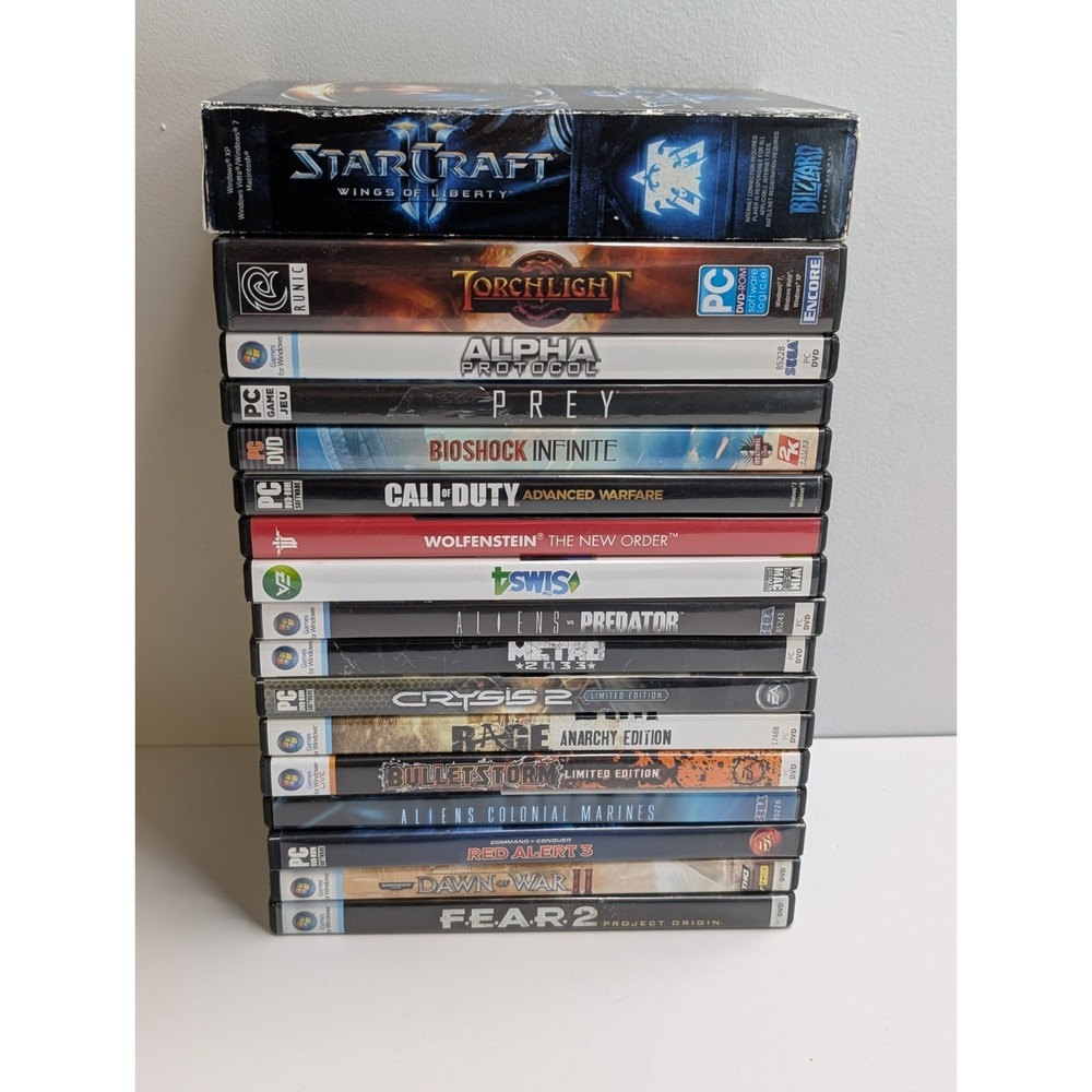 PC Game Lot 17 Platform (Activation Required Keys Used) Sims 4 StarCraft & More